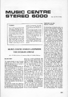 ITT 6000-music-center - Manual 